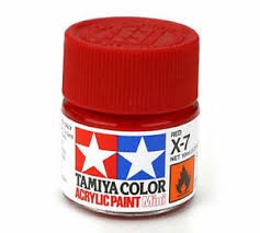 Peinture acrylique 10ml X-7 RED