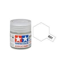 Peinture acrylique 10ml X-21 FLAT BASE