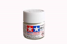 Peinture acrylique 10ml XF-2 FLAT WHITE