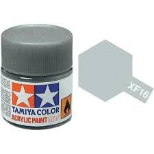 Peinture acrylique 10ml XF-16 FLAT ALUMINIUM