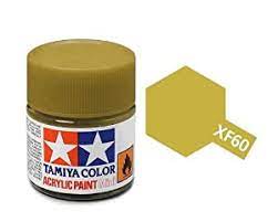 Peinture acrylique 10ml XF-60 DARK YELLOW
