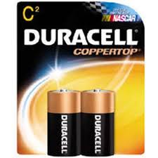 Duracell 2 piles C