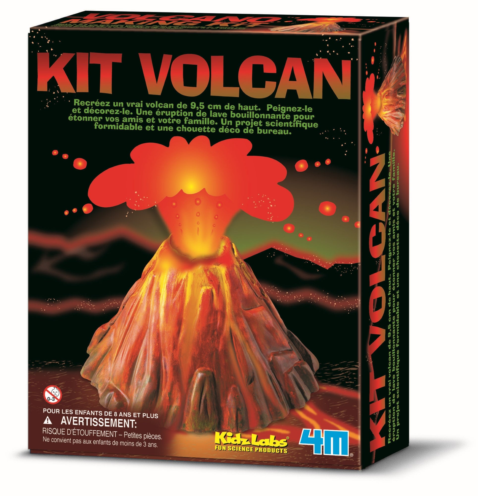 Ensemble de création de volcan