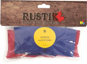 6 sacs de sable de remplacement pour jeu de poches