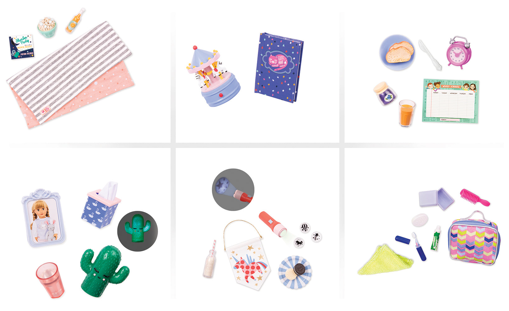 Our Generation Accessoires de nuit assortis