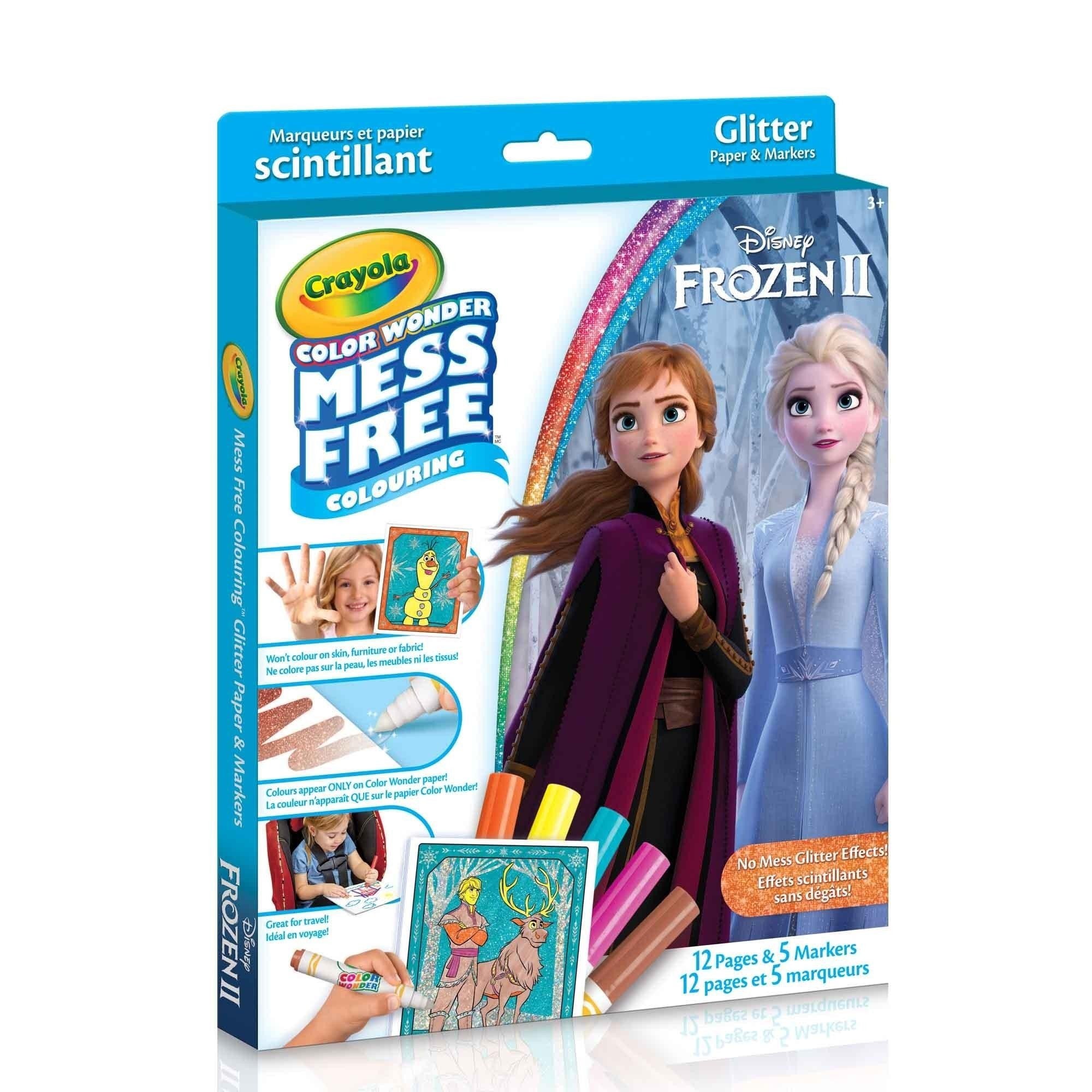 Crayola CW Reine des Neige avec marqueurs