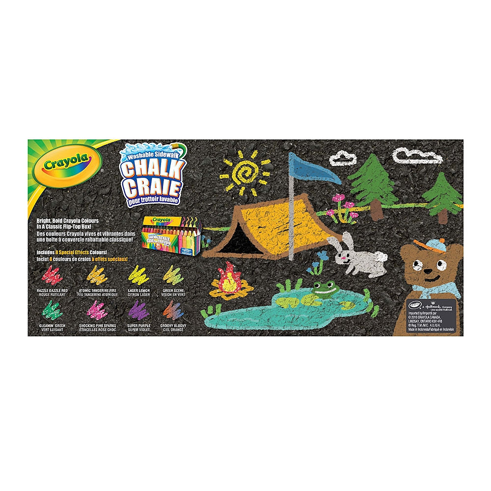 Craies de trottoir 64 pcs