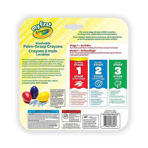 Crayons en forme d'oeuf