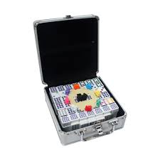 Domino Double 15 numérique malette Train mexicain