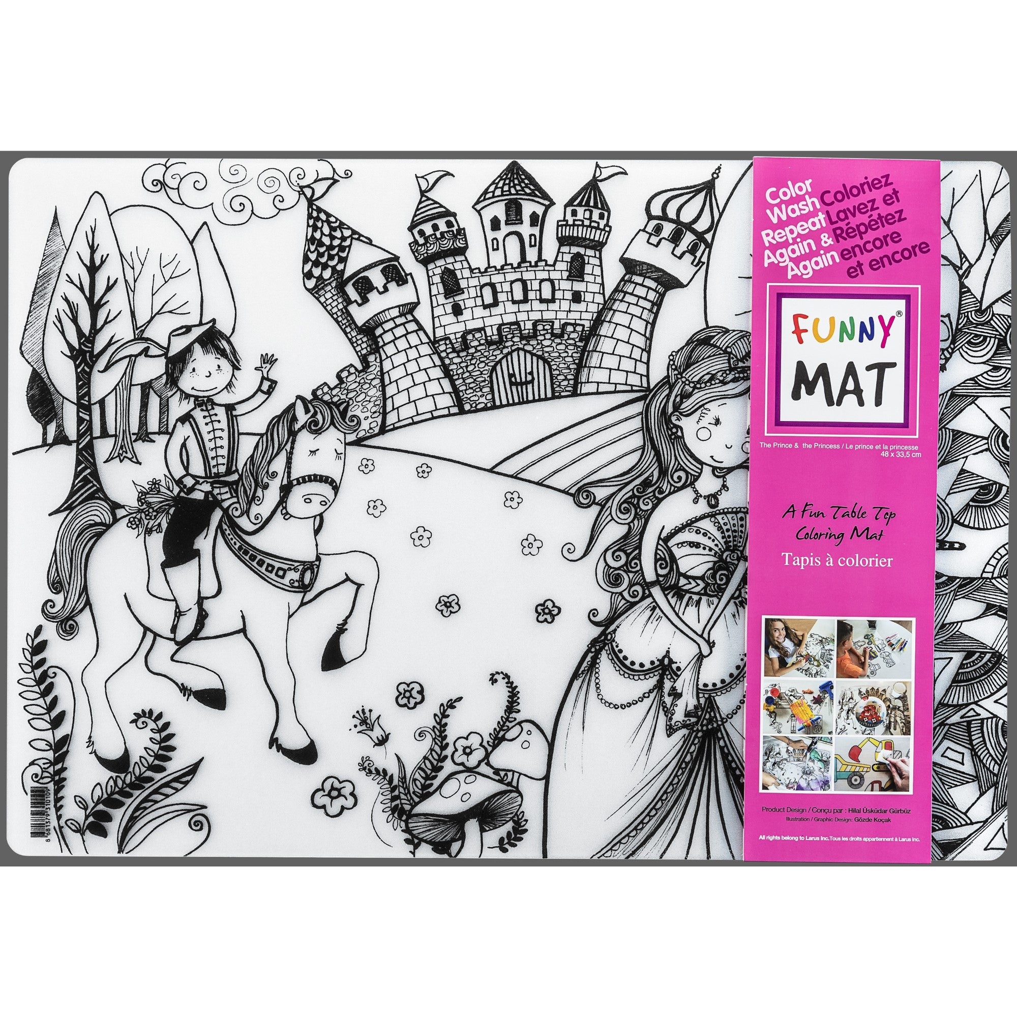 Funny Mat napperon princesses