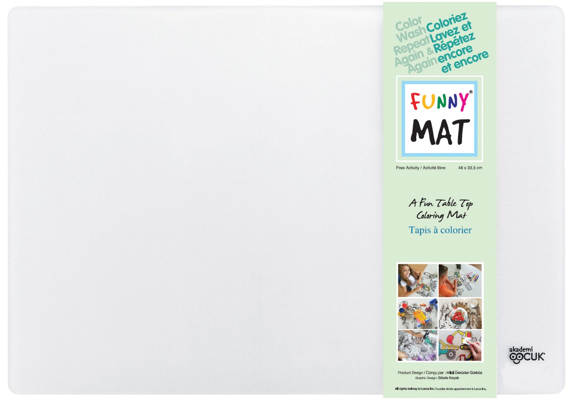 Funny Mat napperon clair