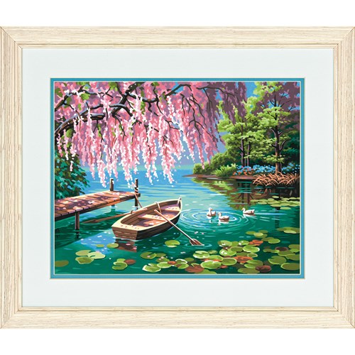 Peinture à numéros - Beauté printaniere de saules
