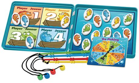 Jeu de pêche magnétique de voyage