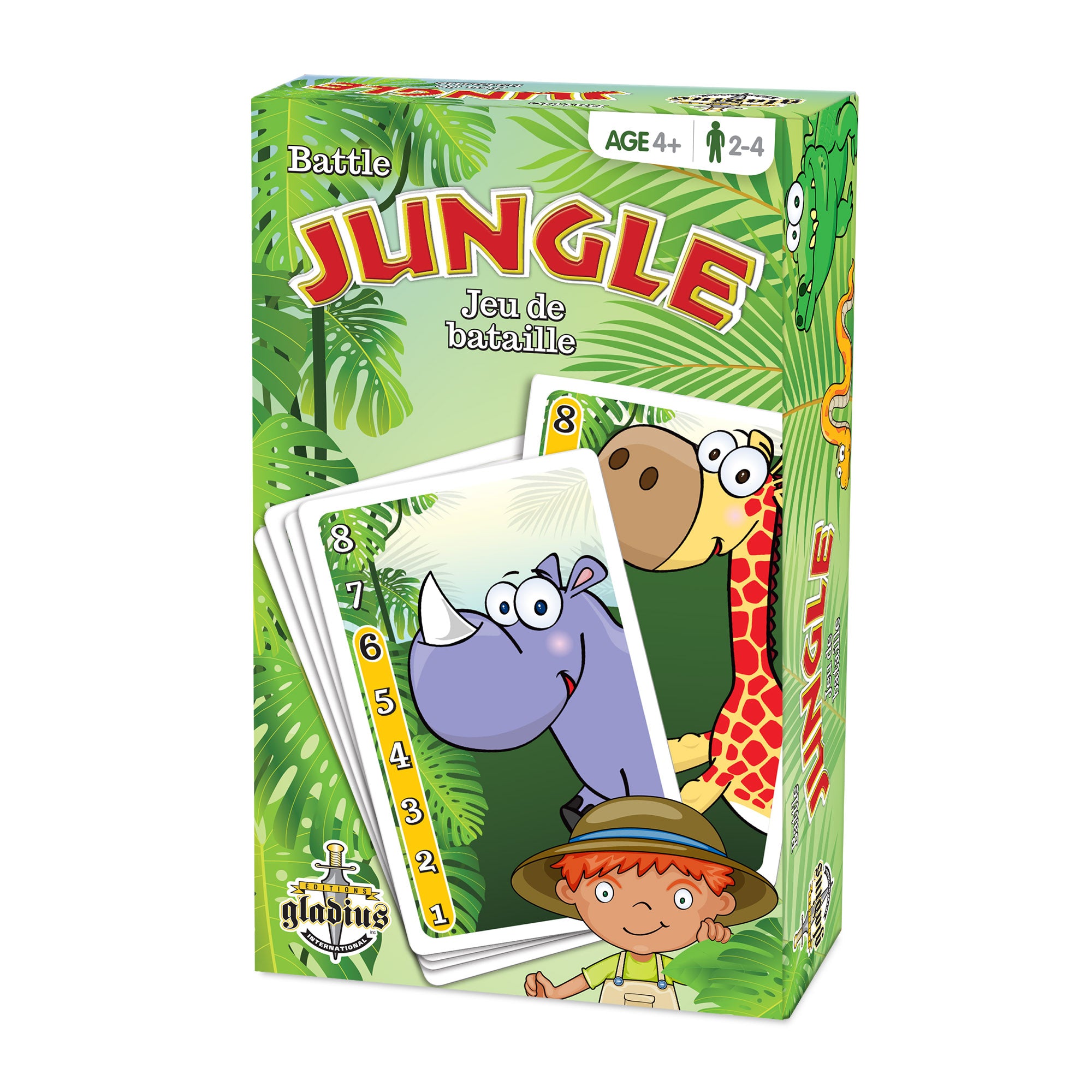 Jeu de bataille - jungle