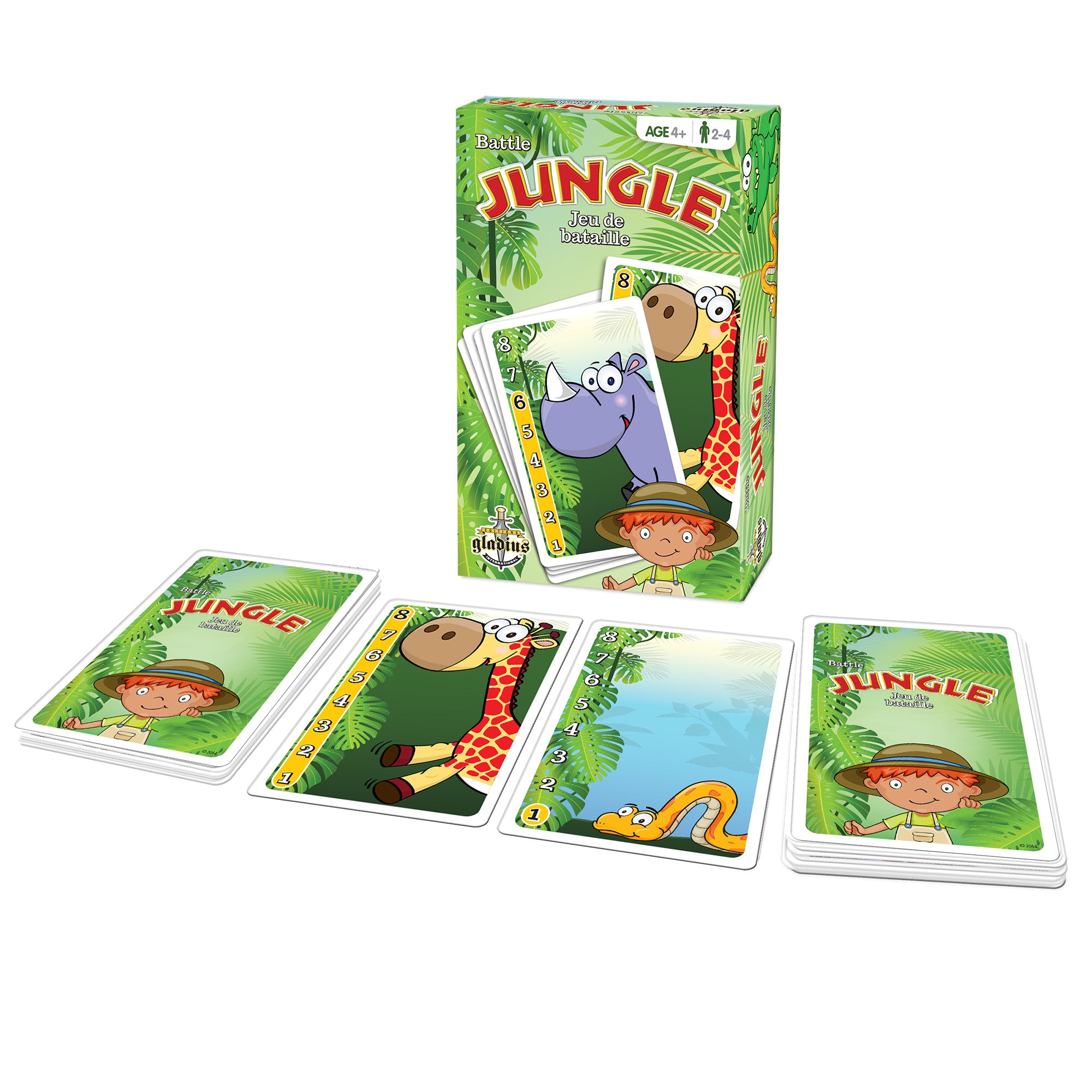 Jeu de bataille - jungle