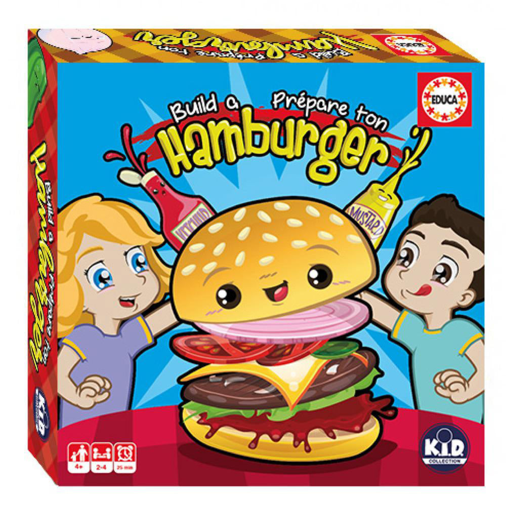 Jeu Prépare ton hamburger