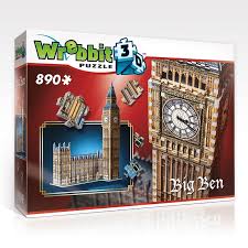BIG BEN & PARLEMENT - Casse-tête 3D de 890 pièces