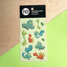 Pico autocollants Les dinos