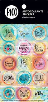 Pico Autocollants Les petits mots doux