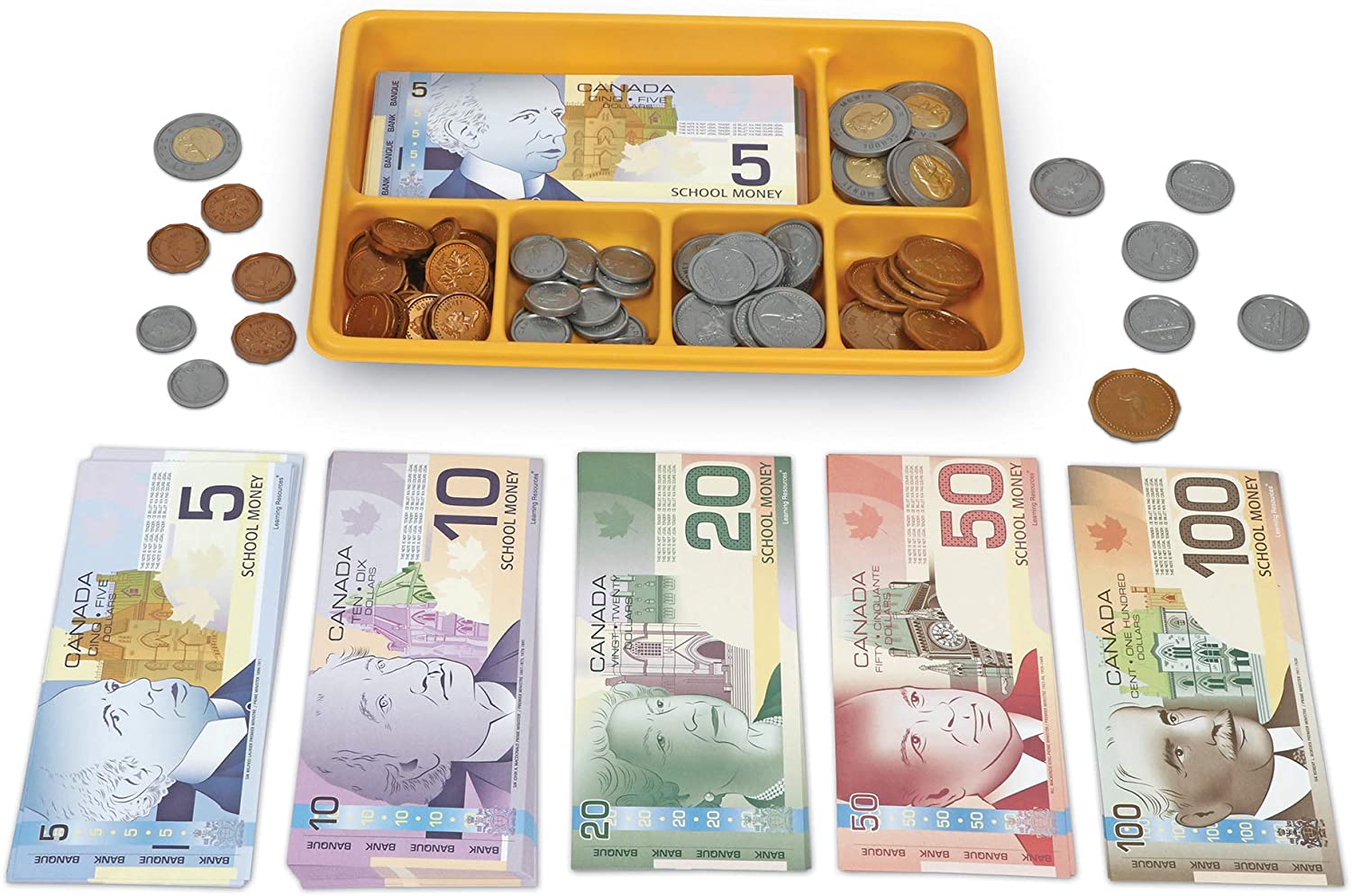 Boite d'argent Canadien Learning Resources