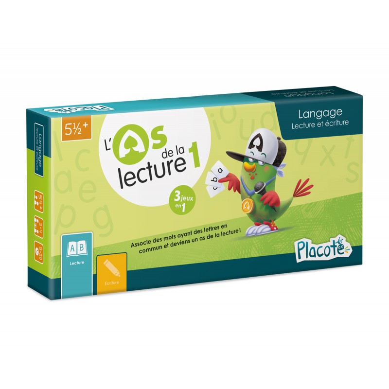Placote L'as de la lecture 1