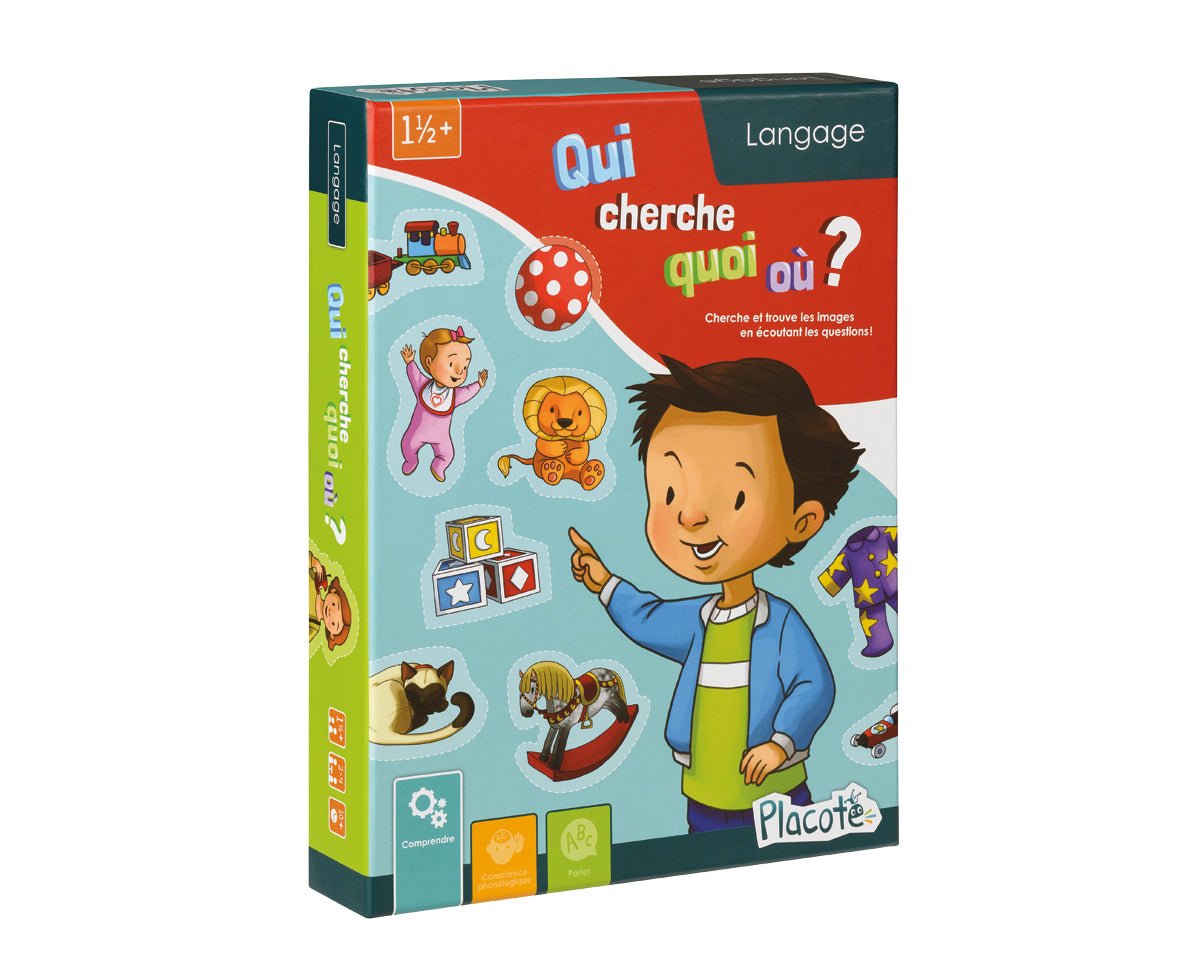 Qui cherche quoi où?, Éditions placote