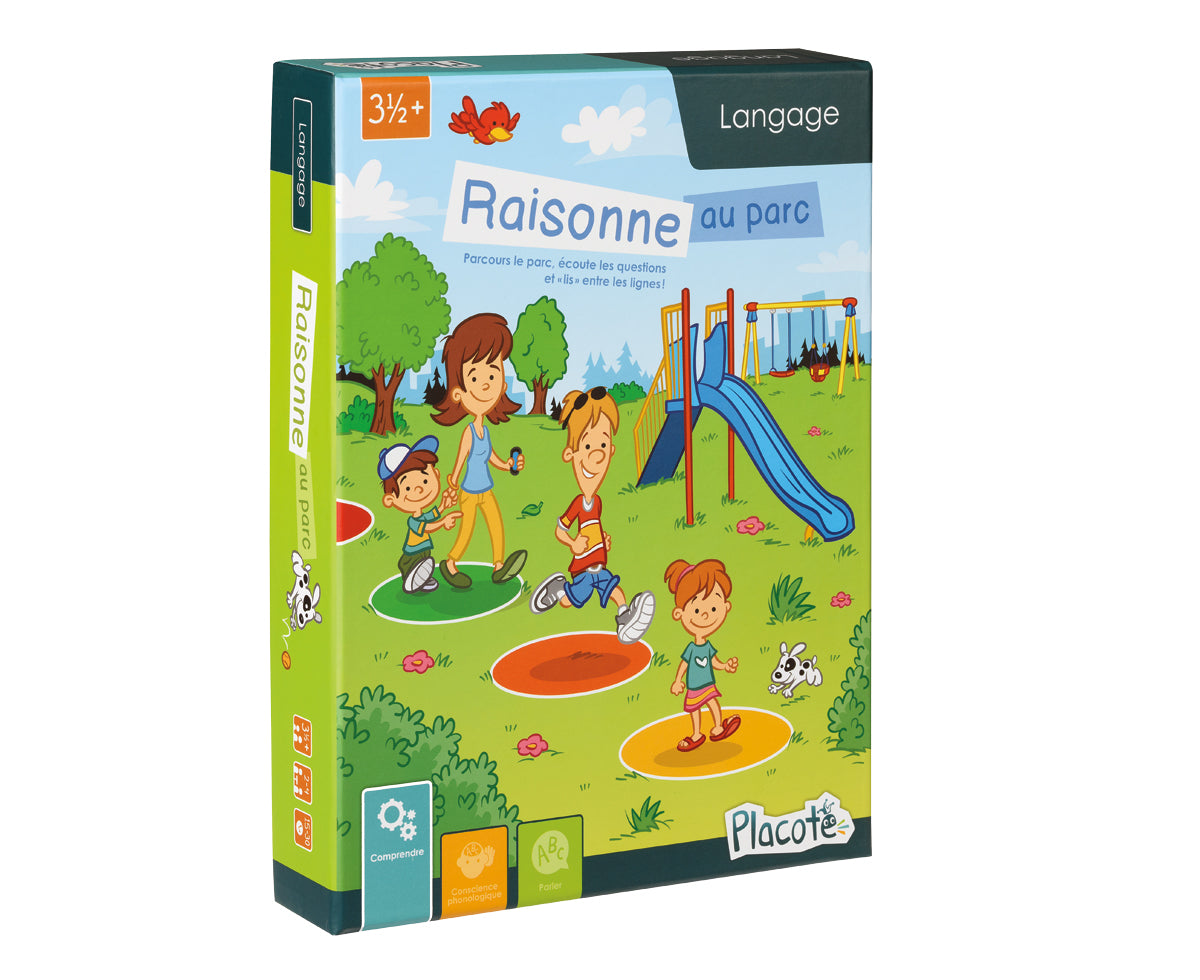 Raisonne au parc, Éditions placote