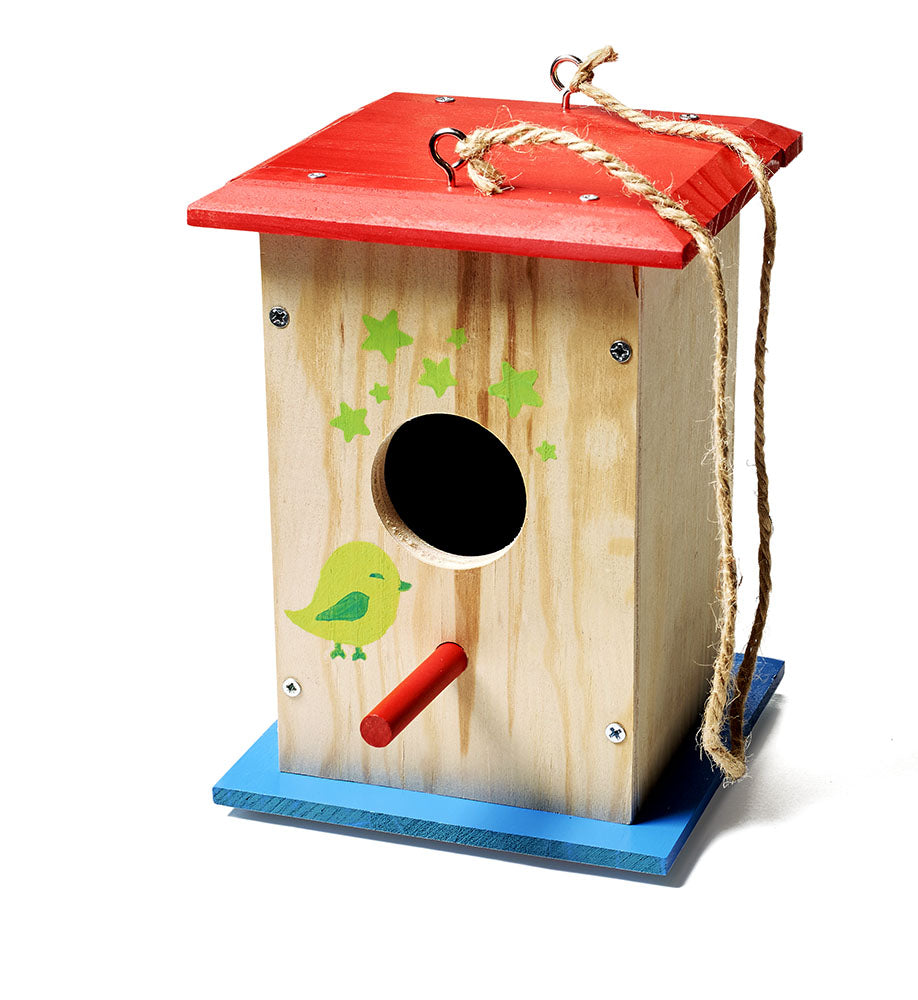 Cabane d'oiseaux à construire