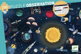 L'espace - Casse-tête Observation de 200 pièces