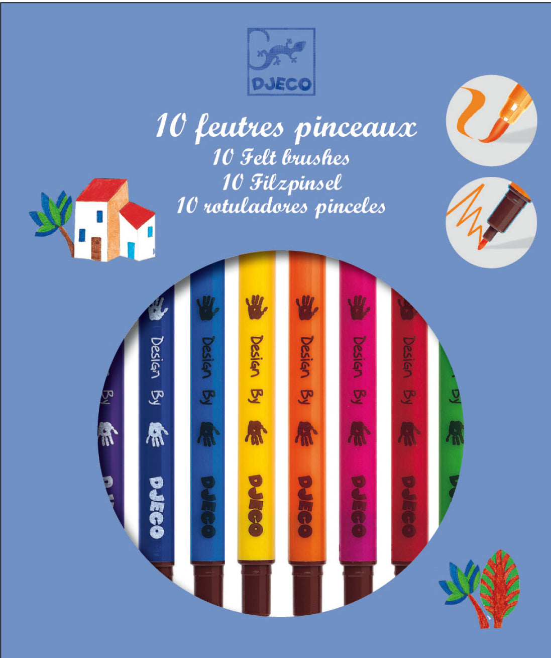 10 Feutres Pinceaux / Classique