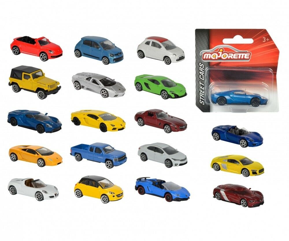 Voiture de rue en métal, modèles assortis