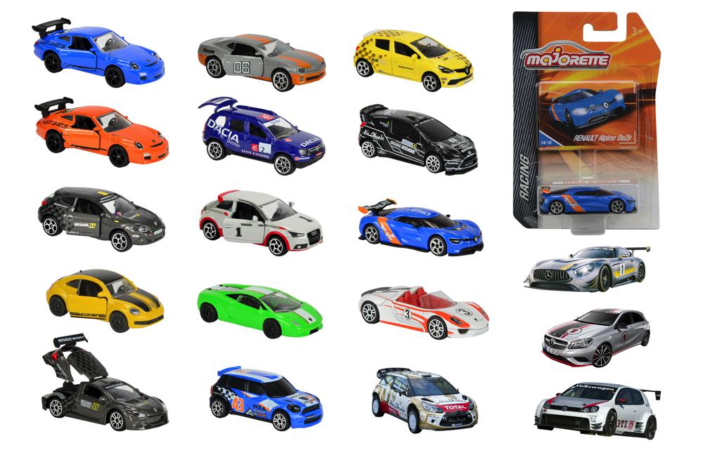 Majorette Voiture de course 1:64 assortie