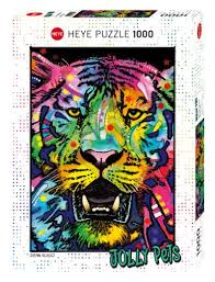 Casse-tête 1000 morceaux Wild Tiger
