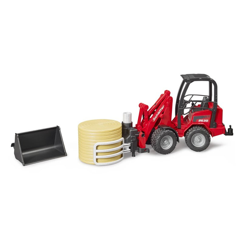 Loader Schaeffer 2034 avec balle ronde et pince