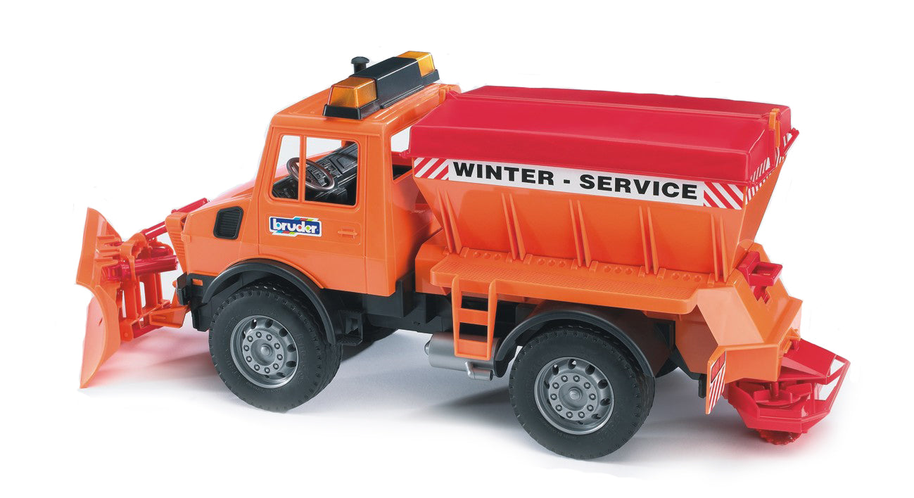 Camion De Déneigement Orange