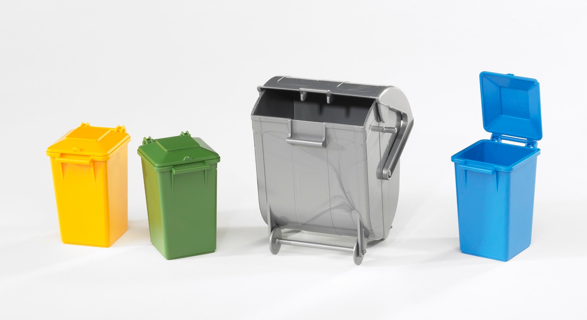 Ensemble de 4 Poubelles