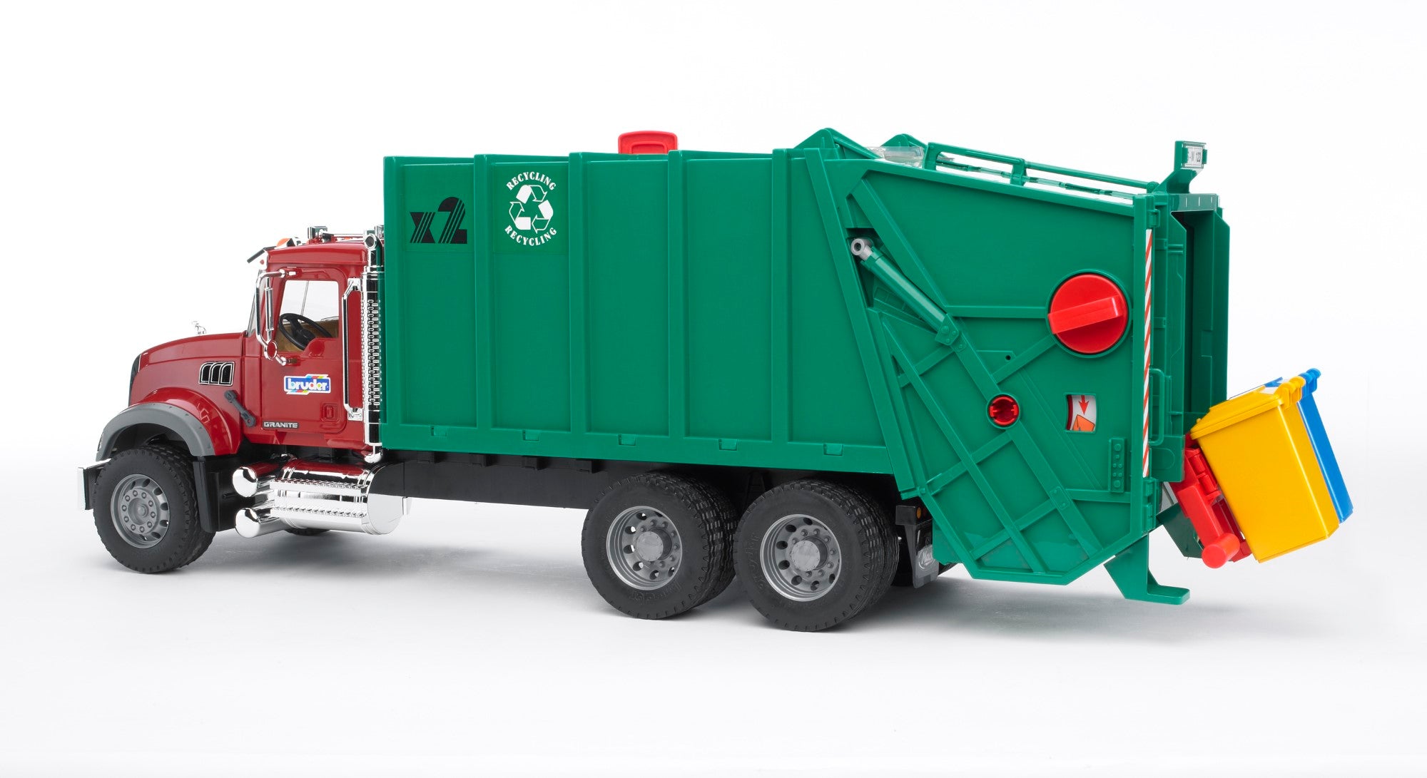 Camion Mack Poubelle Arrière