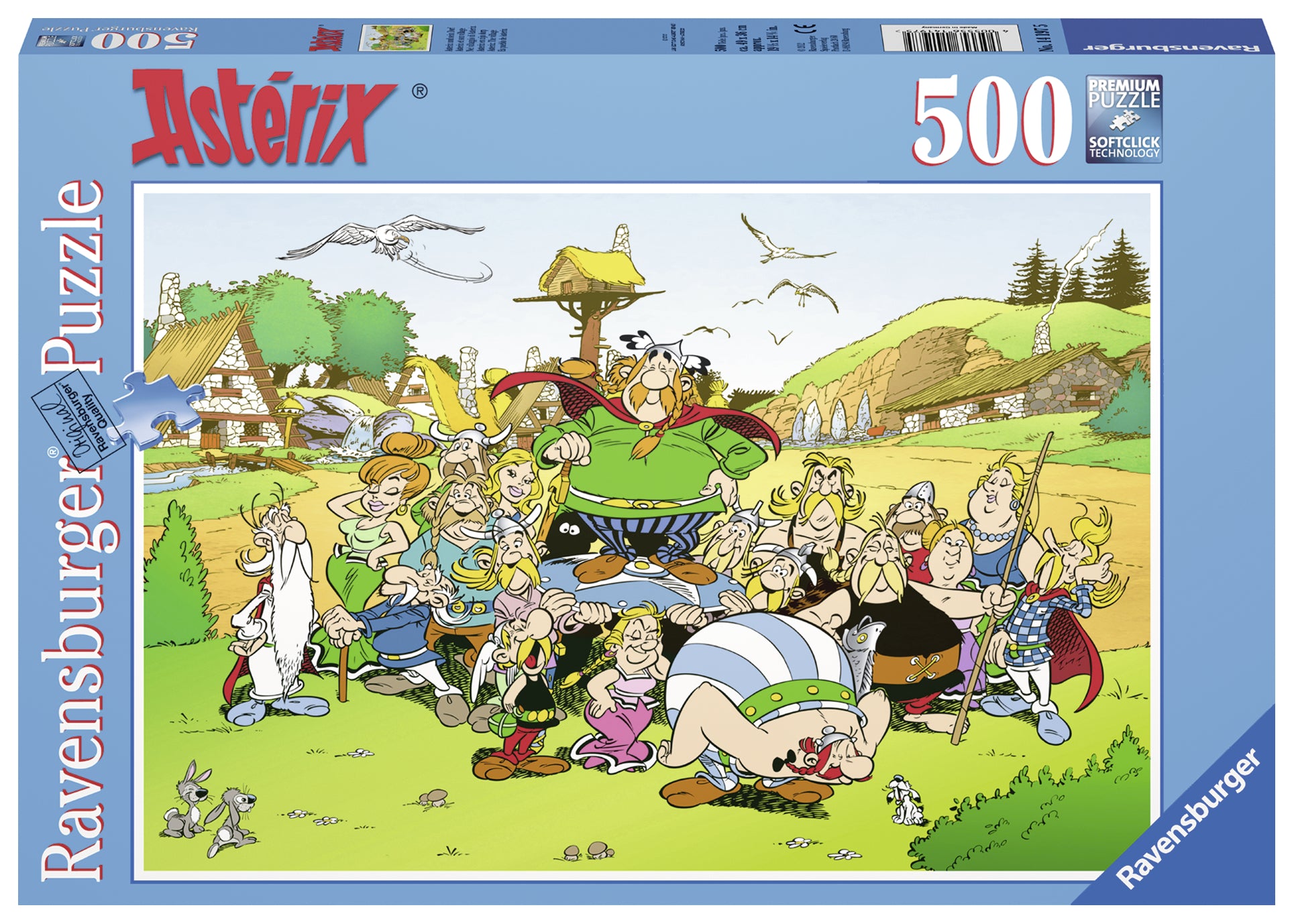 Astérix au village - Casse-tête de 500 pièces