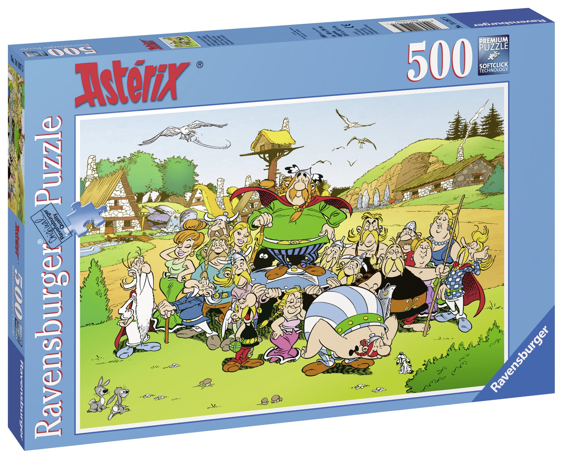 Astérix au village - Casse-tête de 500 pièces