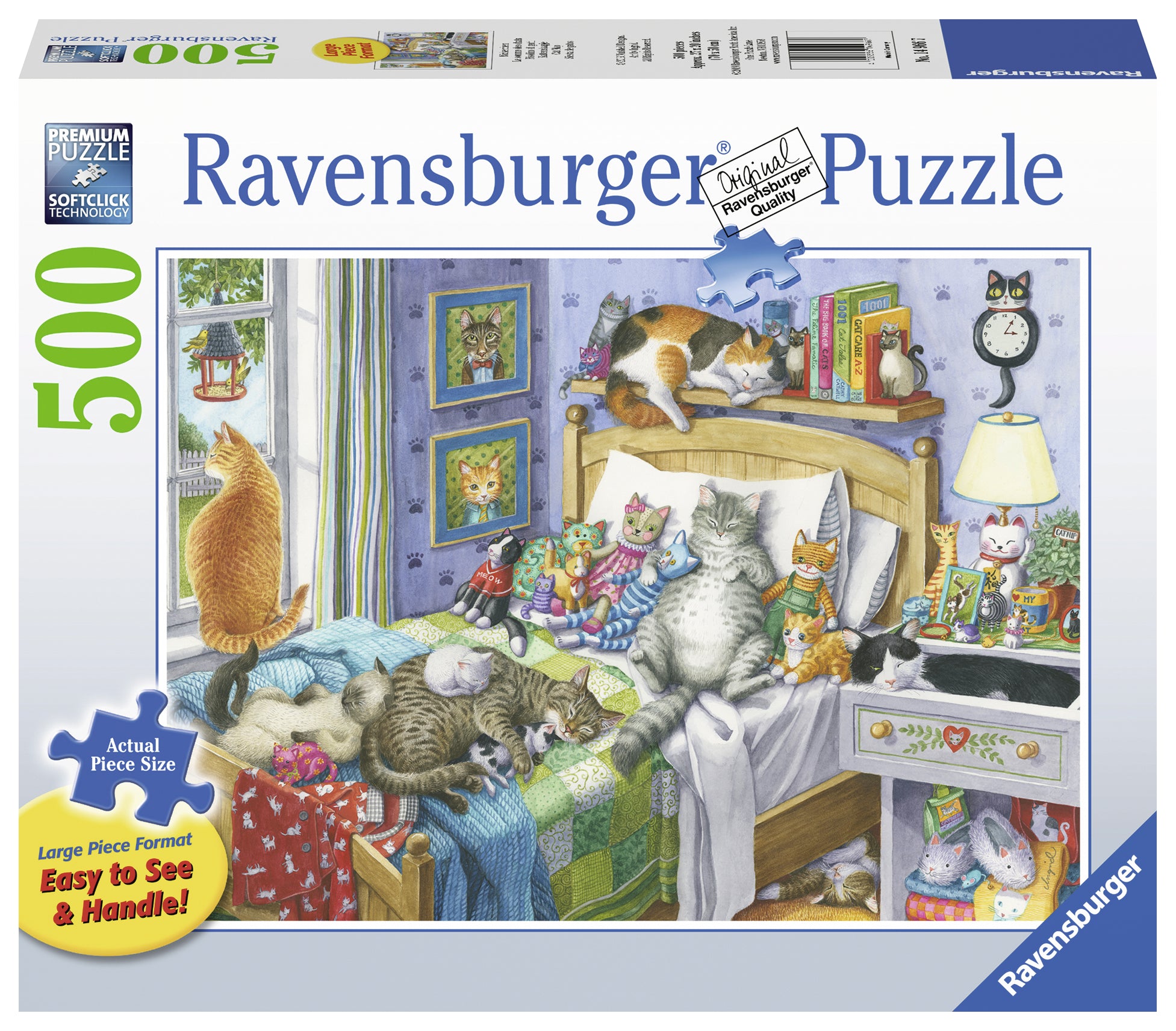 Puzzle 200 pieces xxl - petit somme - ravensburger - puzzle enfant