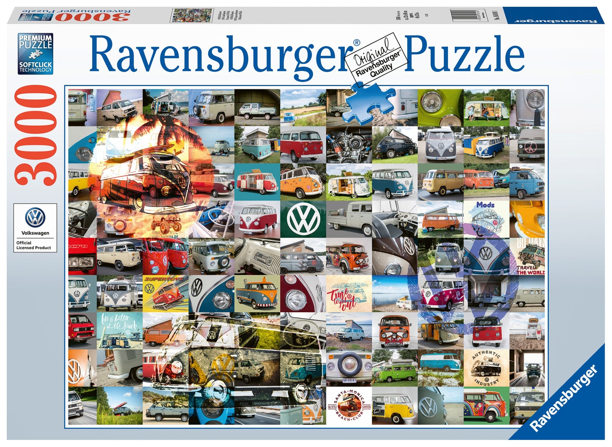 99 VW Combi Moments - Casse-tête de 3000 pièces