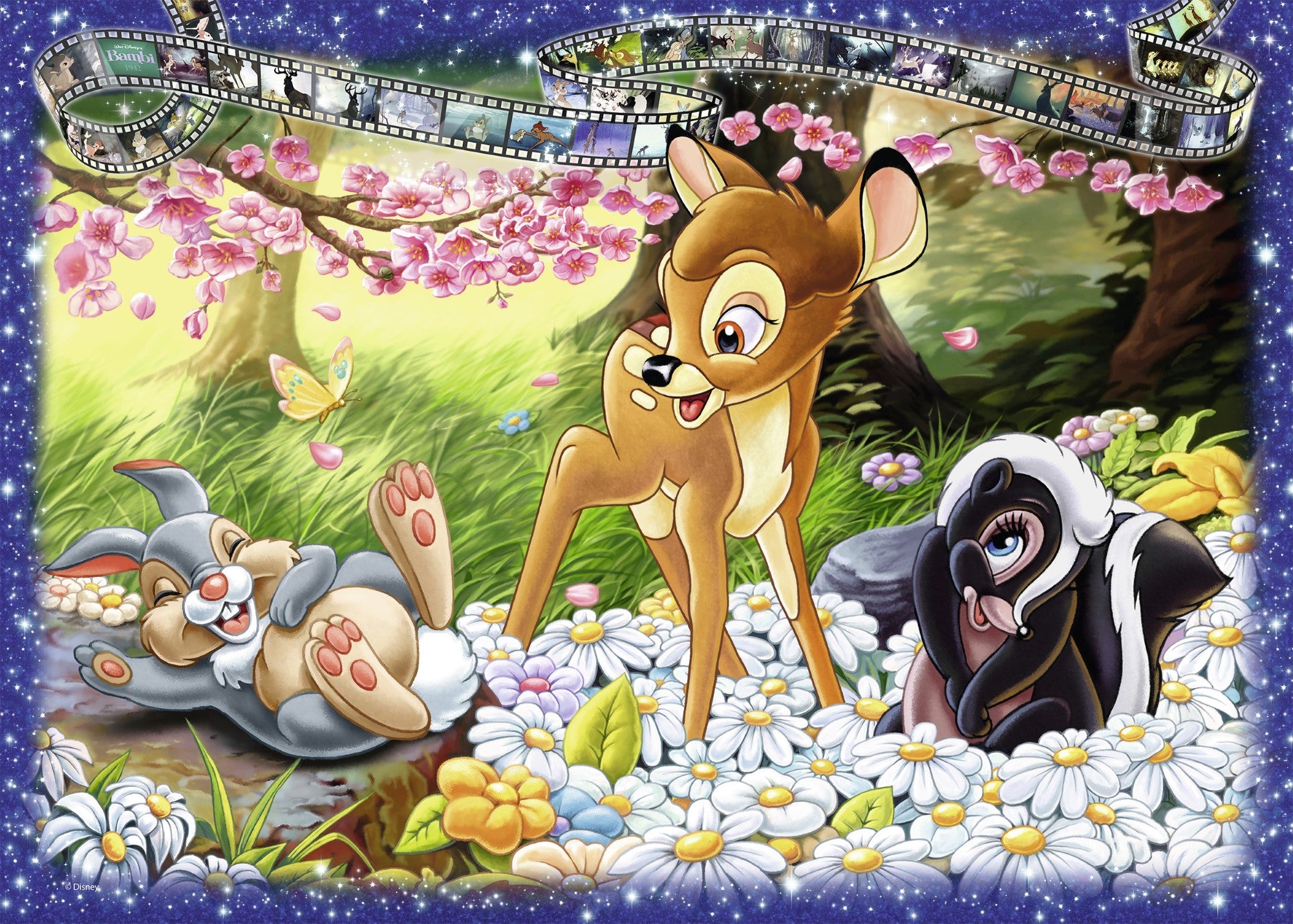 Casse-tête 1000 morceaux Disney Bambi