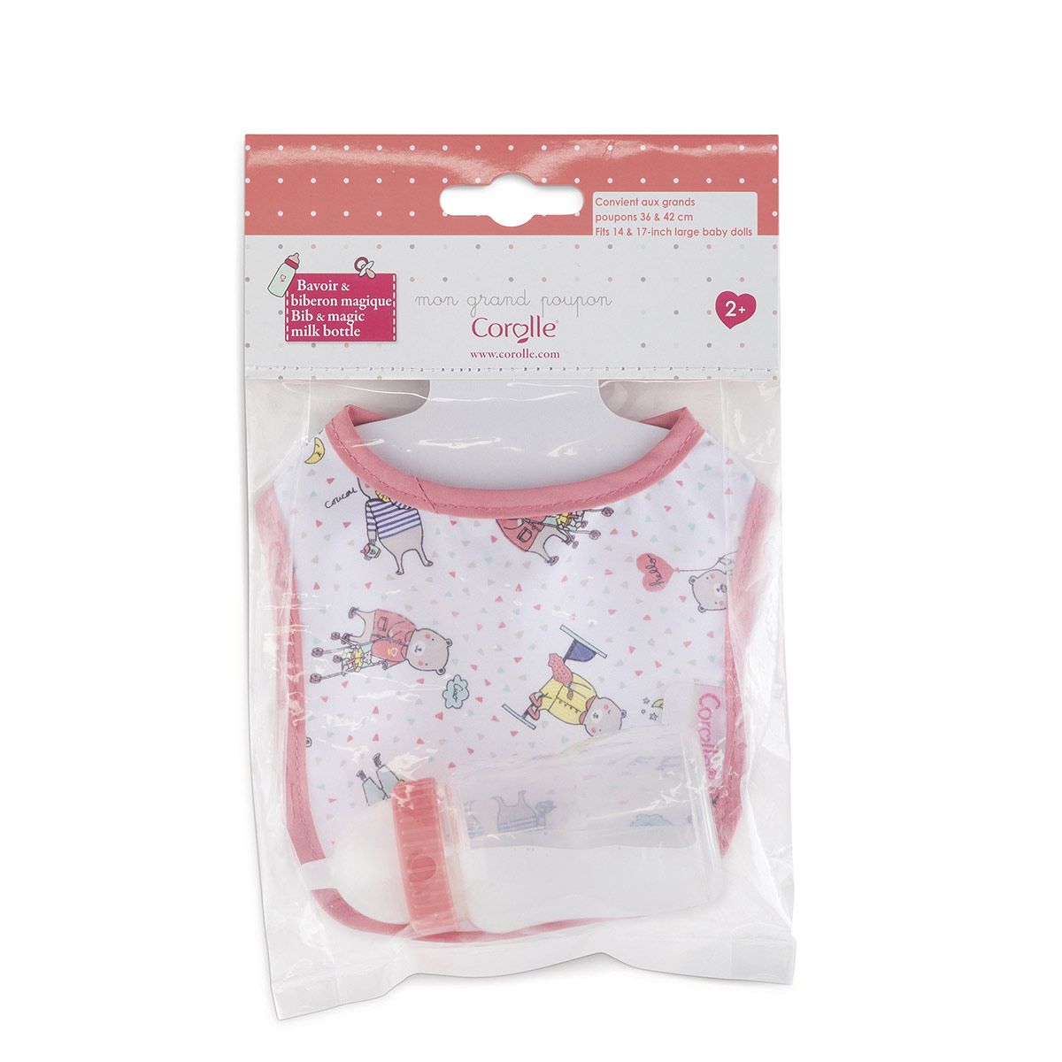 Biberon et bavette 14" & 17"