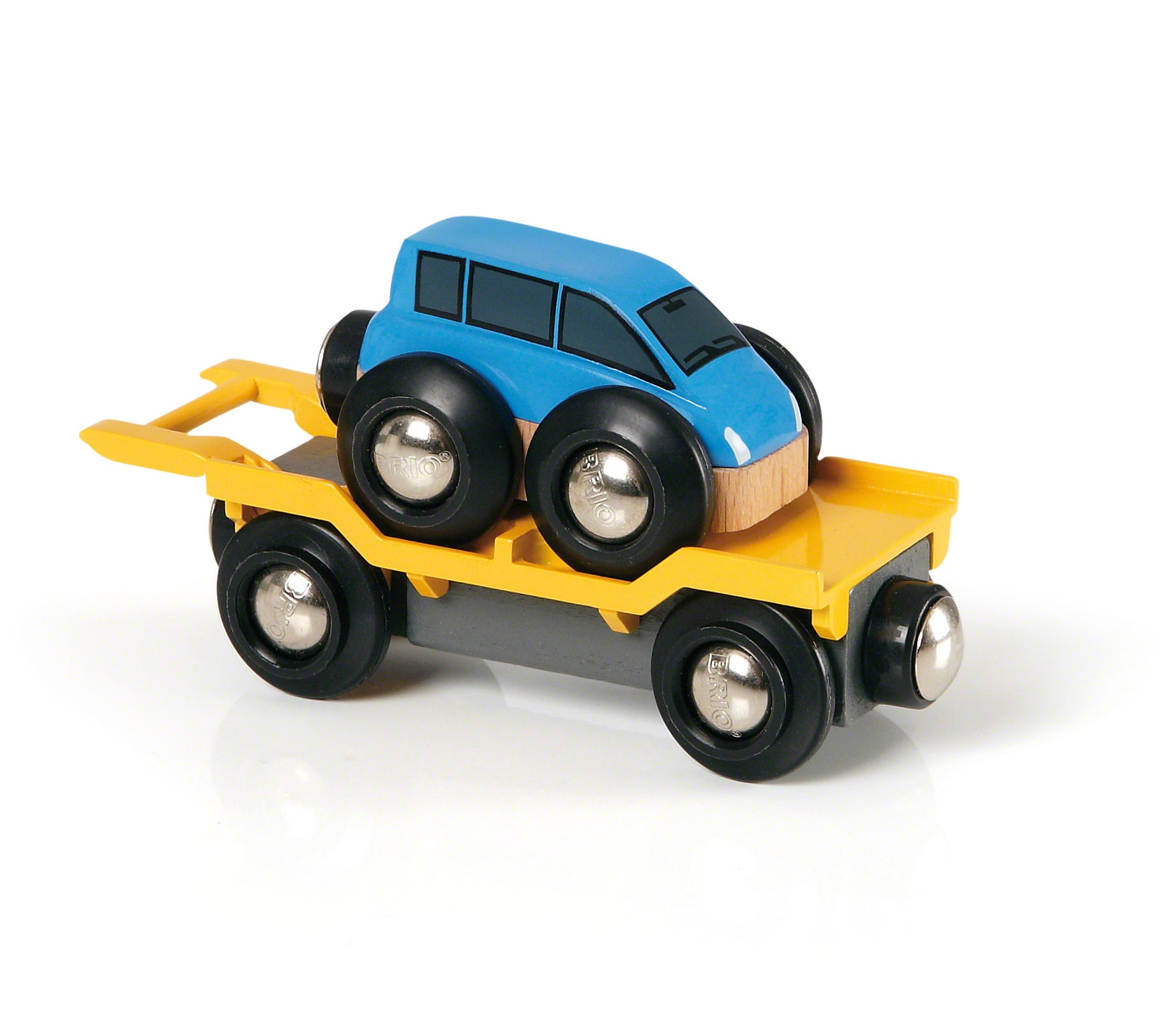 Wagon transport de voiture avec rampe