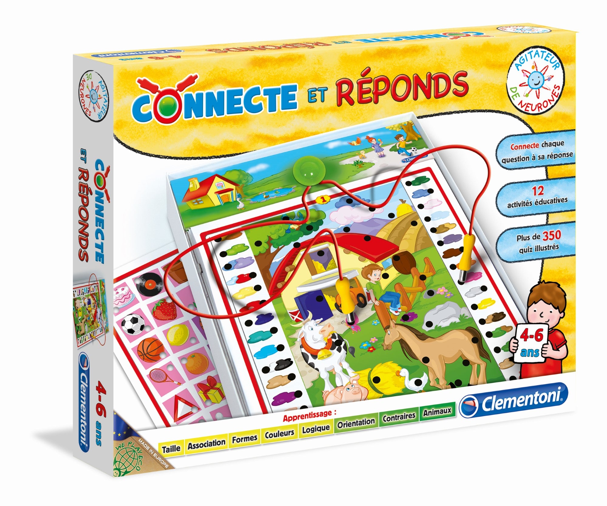 Connecte et réponds