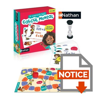 Je comprends tout, Calcul mental