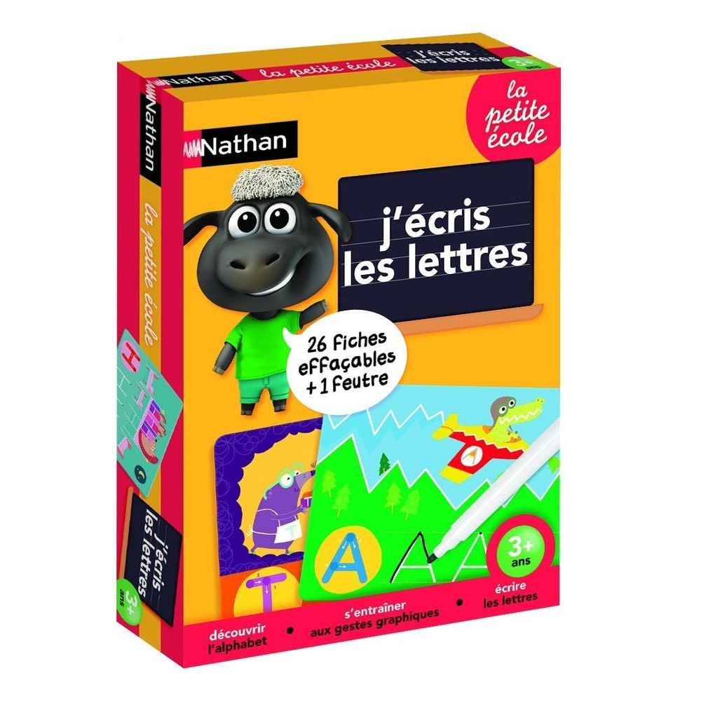 J’écris les lettres