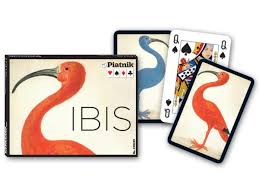 Jeu de carte double Ibis