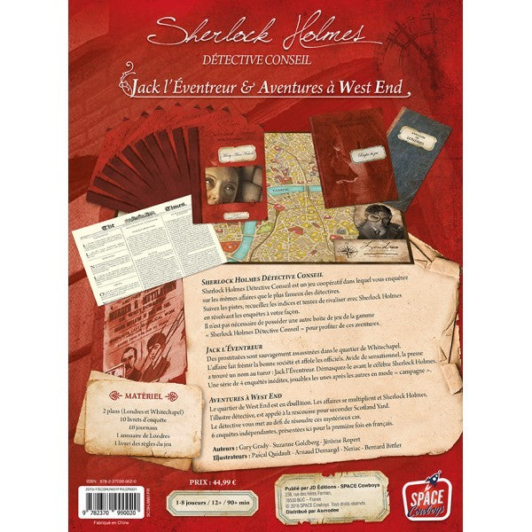 Sherlock Holmes Détective Conseil - Jack l'éventre