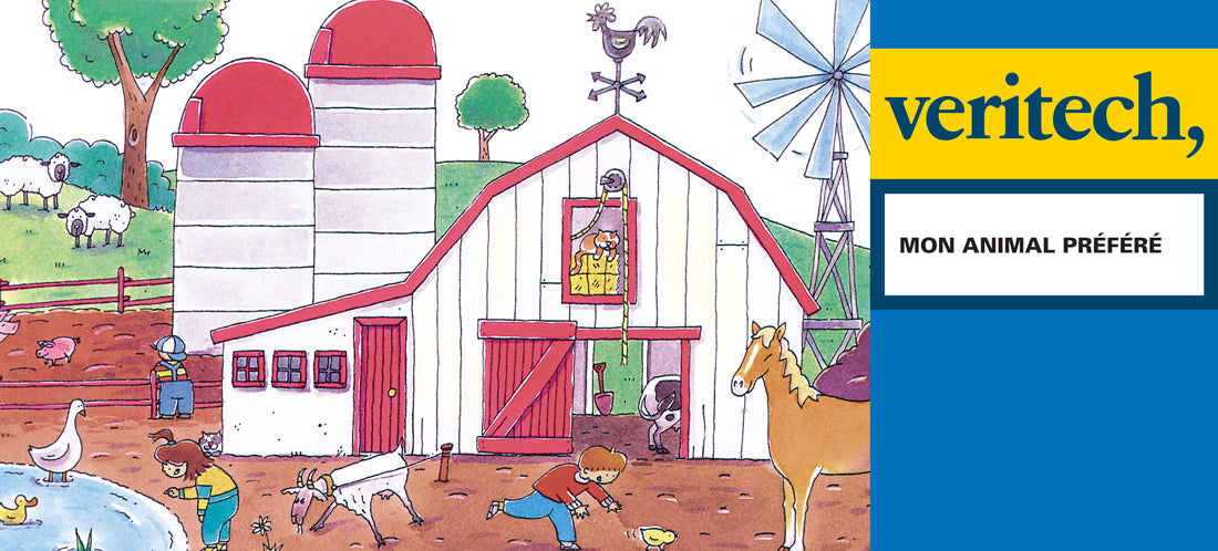 Mon animal préféré, livre Veritech